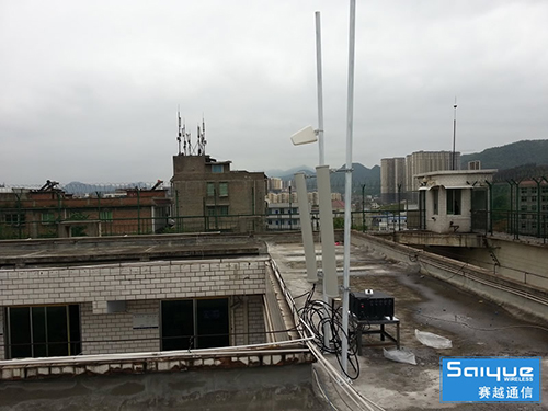  鄱阳某看守所大功率手机信号屏蔽器（白噪声）案例